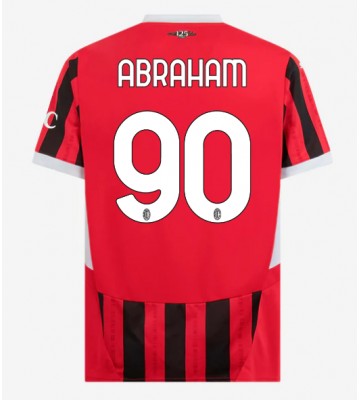 AC Milan Tammy Abraham #90 Hemmatröja 2024-25 Kortärmad